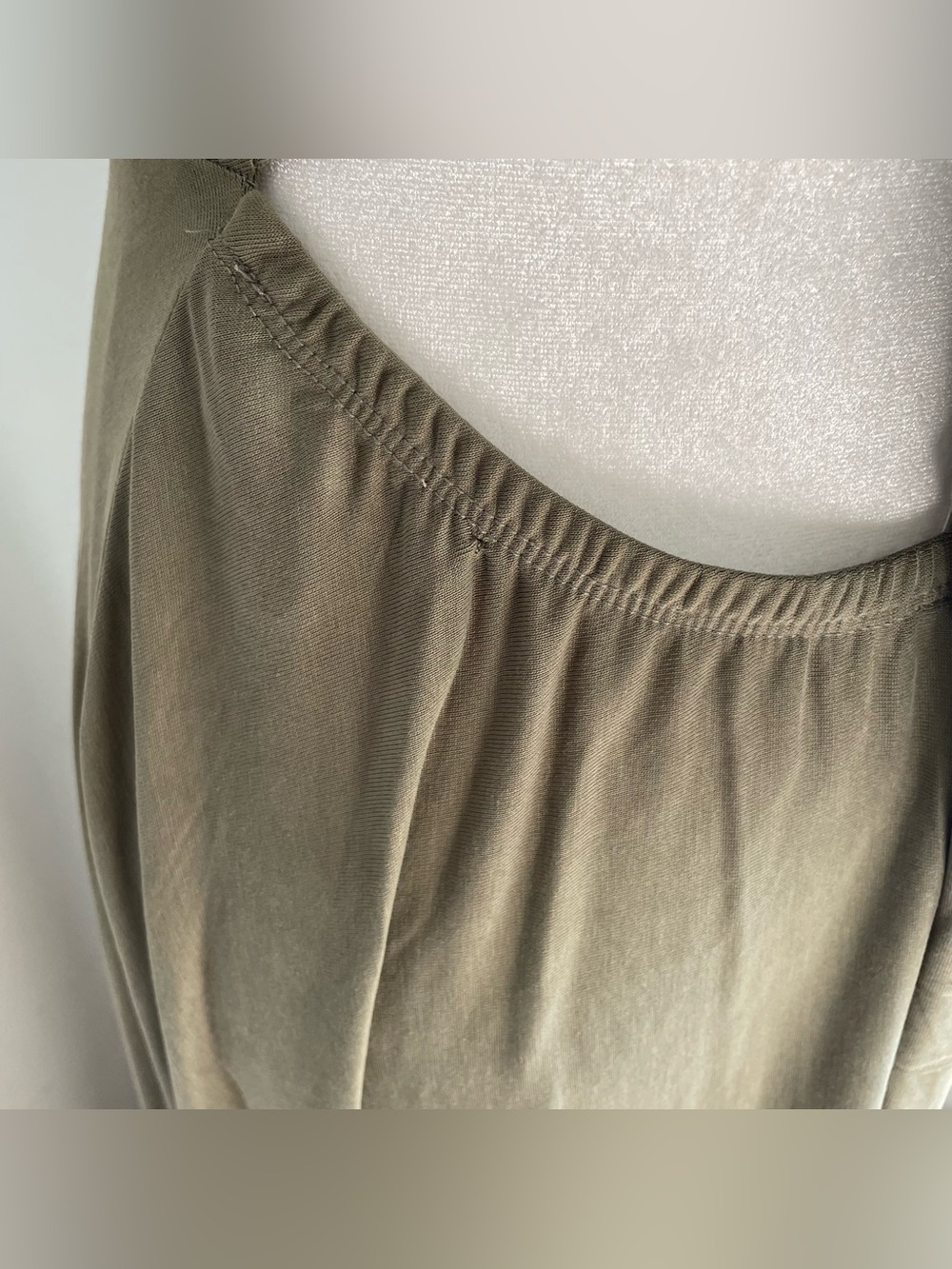 Free People Olive Green Halter Maxi Dress - Picture 9 of 9